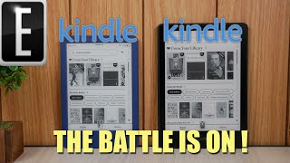 Kindle Basic 2022 vs Kindle Paperwhite 5 [upl. by Aitsirt50]