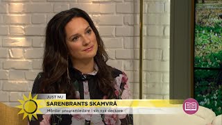 Succéförfattare mördar Nyhetsmorgons programledare i nya boken  Nyhetsmorgon TV4 [upl. by Attenwahs]