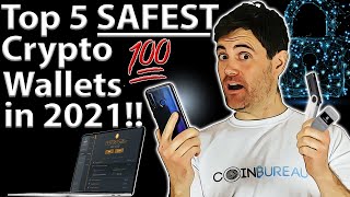 BEST Crypto Wallets 2021 Top 5 Picks 🔓 [upl. by Erret]