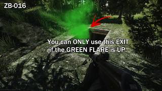 ZB016 Exit Location Woods With Map  Escape From Tarkov [upl. by Llerrehc]