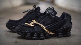 NIKE X CDG SHOX  My New Favourite Shoes  Sneaker Unboxing  On Foot [upl. by Amolap]