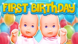 Barbie  The Twins First Birthday  Ep47 [upl. by Garnett]