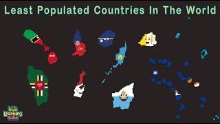 Least Populated Countries In The World  Countries of the World [upl. by Mcquade]