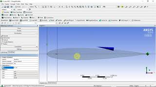 NACA 0012 CFD analysis Ansys Fluent Part 1 Generate Geometry [upl. by Ahsinnek]