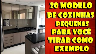 20 COZINHA PEQUENA PLANEJADA IDEIAS DE COZINHA que vai mudar a Sua Casa [upl. by Gilliam]