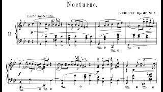 Chopin Nocturne Op37 No1 in G Minor Moravec [upl. by Enileuqkcaj]