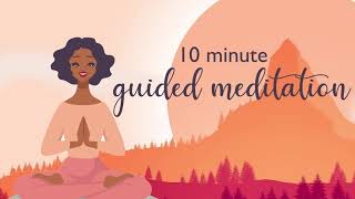 10 Minute Guided Meditation for Becoming More Mindful [upl. by Cadal]