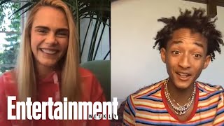 In Conversation With Jaden Smith And Cara Delevingne For Life In A Year  Entertainment Weekly [upl. by Rubia274]