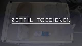 Zetpil toedienen [upl. by Petrick]