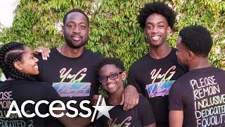 Dwyane Wades Son Zaire Calls Zaya His Best Friend After She Comes Out As Transgender [upl. by Koslo]