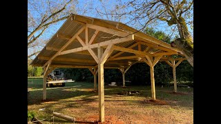 A Timber Frame Country Carport [upl. by Camilla]