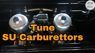 How to Tune SU Carburettors [upl. by Anoyk]