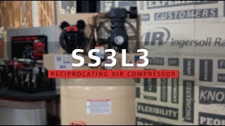 Ingersoll Rand SS3L3 Air Compressor [upl. by Bibby]