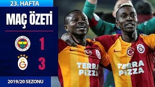 ÖZET Fenerbahçe 13 Galatasaray  23 Hafta  201920 [upl. by Blair]