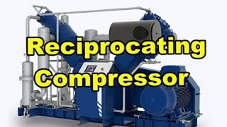 How a Reciprocating Compressor works and its Accessories [upl. by Atin984]