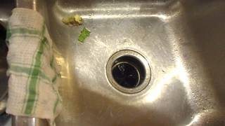 Clogged Sink  How to Fix a Garbage Disposal Disposer [upl. by Ahsinar]