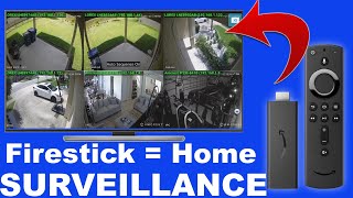 Turn Your Firestick Into A Home Surveillance System  Add your IP cameras to Your Firestick For Free [upl. by Eizdnil]