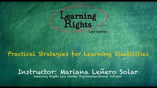 Practical Strategies for Learning Disabilities [upl. by Nivlen]