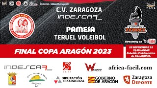 CLUB VOLEIBOL ZARAGOZA  PAMESA TERUEL VOLEIBOL [upl. by Silin]