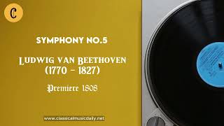 𝄞 Symphony no5 ♫ Ludwig van Beethoven 🔥 classicalmusic beethoven symphony [upl. by Mure377]