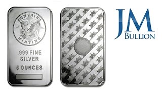 5 oz Sunshine Minting Silver Bar ➜ JMBullioncom [upl. by Zenobia970]