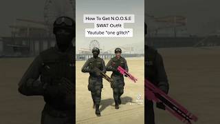 Easiest Way To Get The NOOSE Outfit In GTA 5 Online Rare SWAT Outfit Glitch 167 [upl. by Mancino]