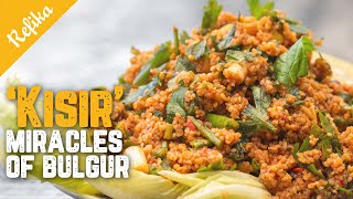 How to Make KISIR Turkish Version Of Tabbouleh  An Incredibly Delicious VEGAN Appetizer Recipe 🌱 [upl. by Lemaj]