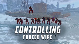 How WE DOMINATED Forced wipe In RUST Group Progression [upl. by Rafferty]