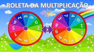 🌈ATIVIDADE LÚDICAROLETA DA MULTIPLICAÇÃOTABUADA VIRTUAL [upl. by Cerell]