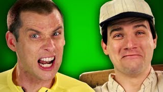 Epic Rap Battles of History Behind the Scenes  Babe Ruth vs Lance Armstong [upl. by Rammus]