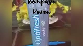 Oriflame Optifresh Toothpaste Review [upl. by Hancock359]