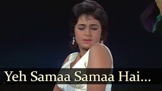 Jab Jab Phool Khile  Yeh Samaa Samaa Hai  Lata Mangeshkar [upl. by Enidan]