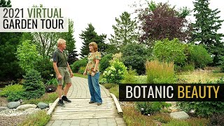 2021 Virtual Garden Tour Gorgeous Botanic Garden [upl. by Aisined57]