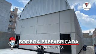 Bodega con muros prefabricados [upl. by Erelia]