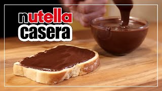 NUTELLA CASERA Fácil y Económica  Receta IMBATIBLE [upl. by Eada172]