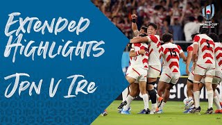 Extended Highlights Japan 1912 Ireland  Rugby World Cup 2019 [upl. by Yerok]