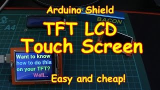 83 Colour Touch Screen TFT LCD for your Arduino  Cheap amp Easy [upl. by Aicert]