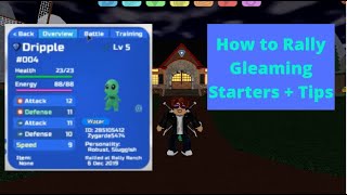 How to Rally to Get Gleaming Starters  Tips  Loomian Legacy [upl. by Stephenson]