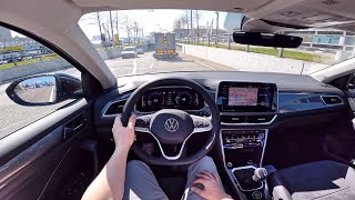 New Volkswagen TRoc Style 2022 Test Drive POV [upl. by Eeresid]