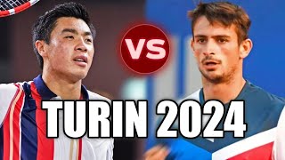 Brandon Nakashima vs Mariano Navone TURIN 2024 Highlights [upl. by Sadella990]