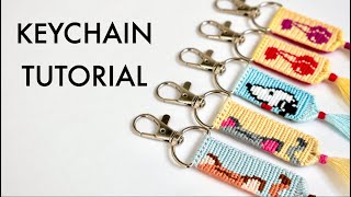 Starting and Ending Keychains  Nini Knots [upl. by Sitruk]