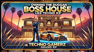 Owning the Duggan Boss House Like Techno Gamerz in GTA 5 Grand RP 🏠💰 [upl. by Timofei]