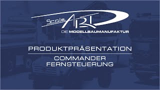 Commander Fernsteuerung von ScaleART [upl. by Ketchum]