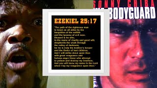 Ezekiel 2517  Pulp Fiction 1994 and the Bodyguard 1979 [upl. by Isdnil295]