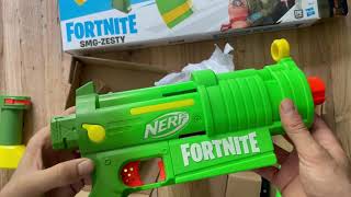 Nerf Fortnite zesty smg [upl. by Tlevesor]