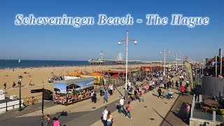 The Netherlands Scheveningen beach  The Hague  Scheveningen strand  Den Haag [upl. by Beth524]