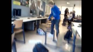 KID RAGES ON COMPUTER IN CLASS [upl. by Hepsibah660]