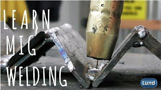 💥 BEGINNER WELDING SERIES LEARN HOW TO MIG WELD E4 [upl. by Oicneserc654]