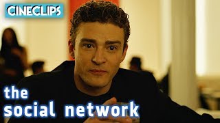 Meet Sean Parker  The Social Network  CineStream [upl. by Andrea]