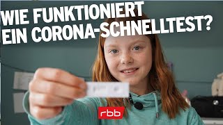 Wie funktioniert ein CoronaSchnelltest  Celias Welt [upl. by Rogergcam977]